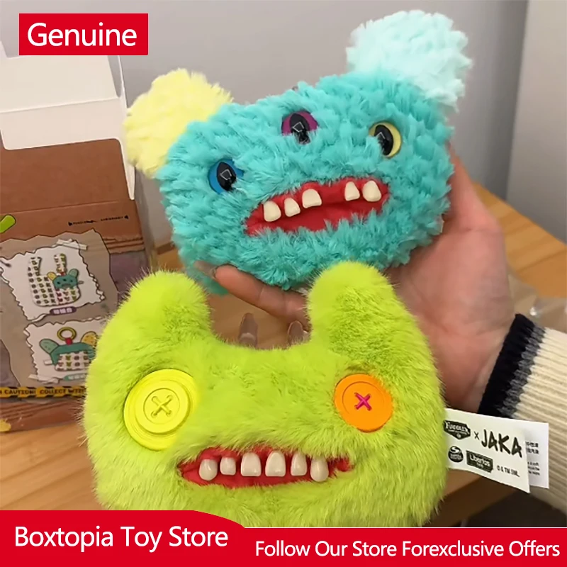 

New Genuine Funny Ugly Monster Coin Purse Keychain Lab Escape Plan Series Cartoon Kawaii Accessories Birthday Gift