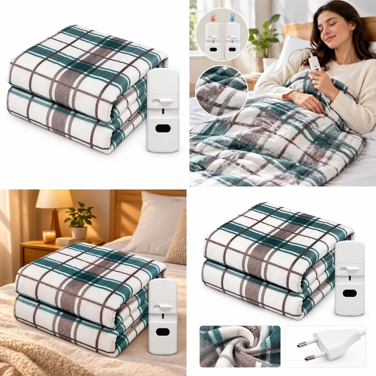 Thicker Electric Heating Mattress Blanket with Thermostat Winter Body Warmer for Home Use image 5