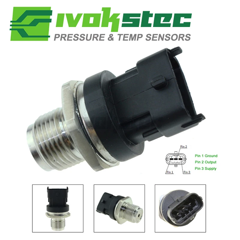 Fuel Pressure Sensor For Hyundai Matrix Montana NF Santa Solaris Sonata TB Tucson Veracruz Verna 1.5 1.6 1.7 2.0 2.2 2.5 3.0