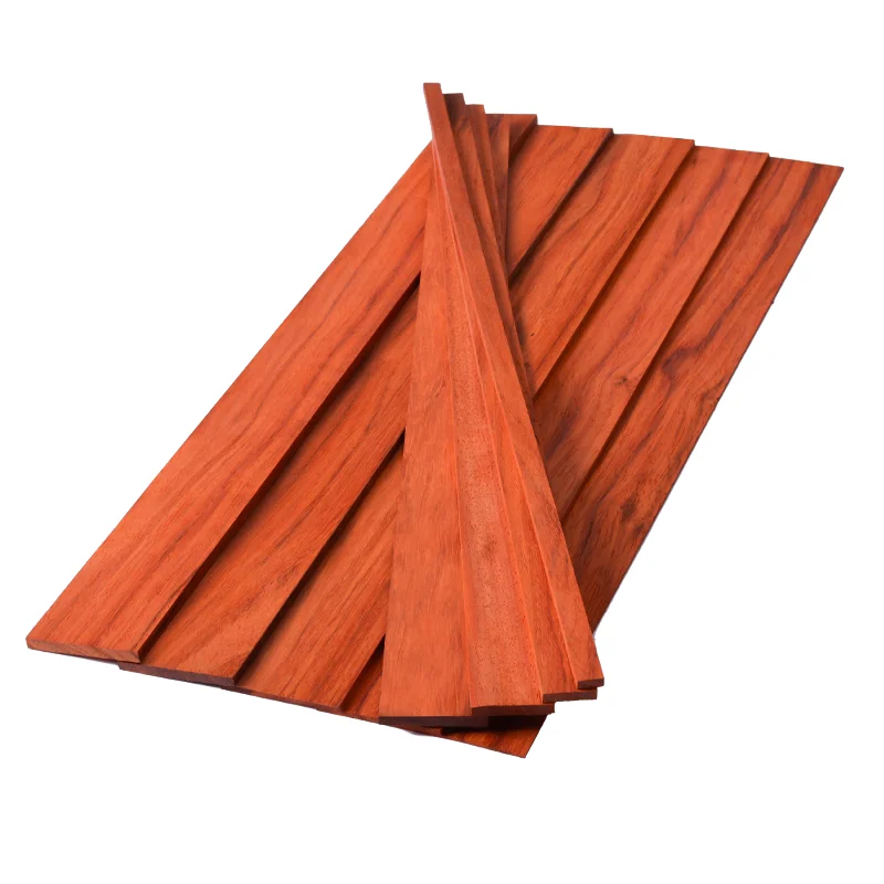 

Custom African Padauk Strips, 5/10/20pcs, Thickness 1-10mm, Width 35-50mm,10 - 50cm Long, for DIY Model, Furniture, Woodworking