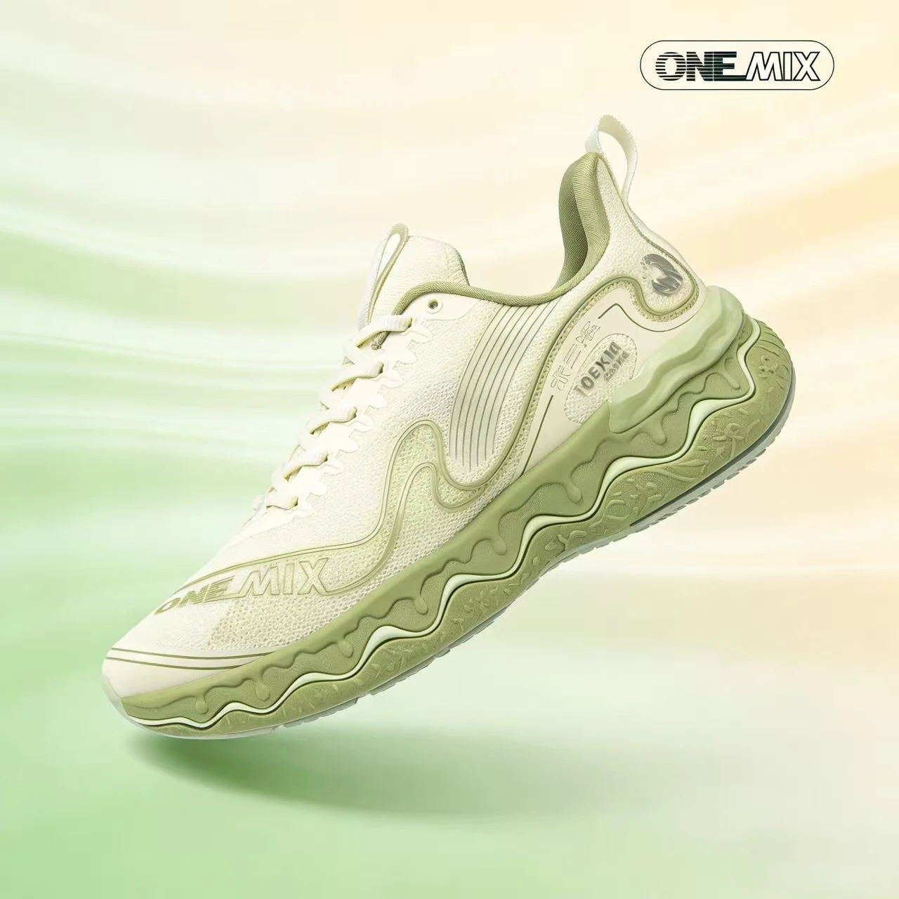 ONEMIX New Running For Men Mulanxi Sneakers Mesh Non-Slip Cushioning Men's Women's Sports Walking Shoes