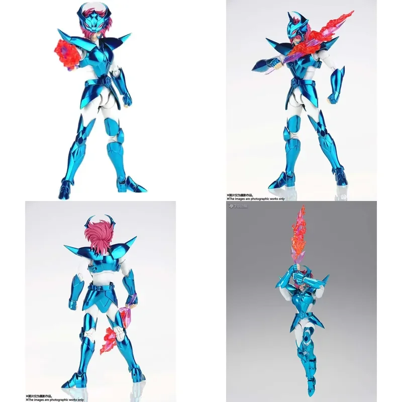 Figura de Anime BANDAI Saint Seiya Saint Cloth Myth EX Delta McGrath Alberich de 18 cm, Modelo de Juguete para Coleccionistas de Saint Seiya