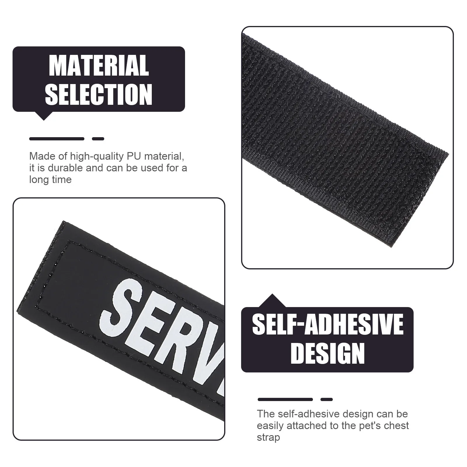 

Reflective Dog Vest Dispatch Creative Design Pet Chest Strap Sticker For Outdoor Walking Jogging Daily Wear Decor