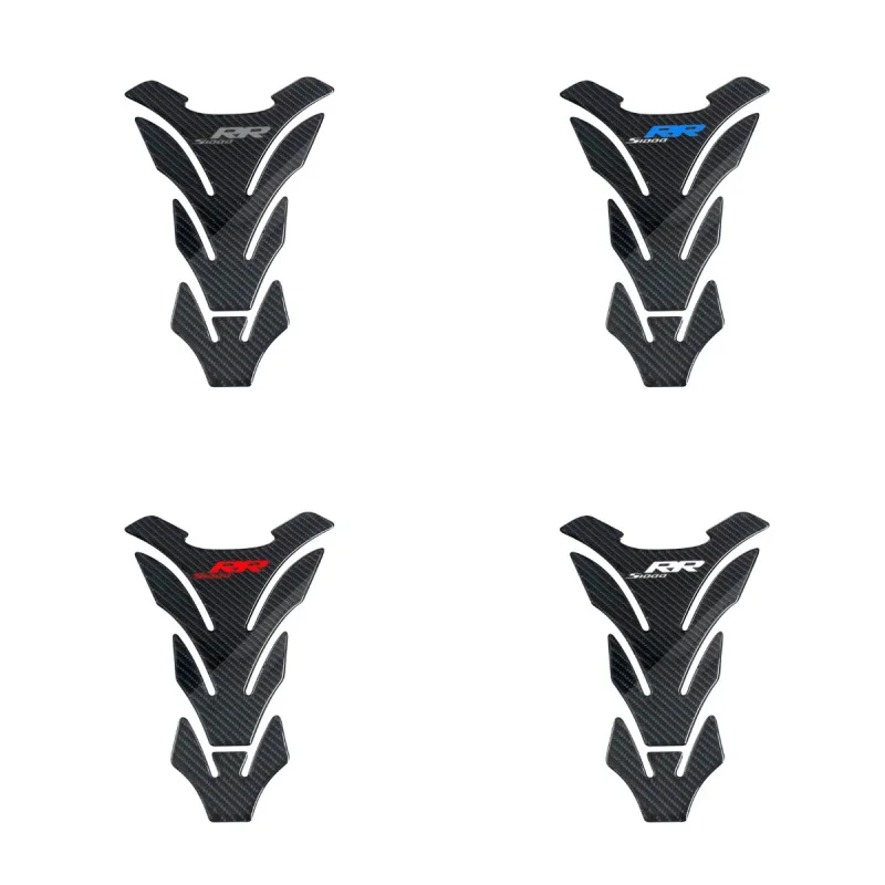 FOR BMW S1000RR 2017 2020 2021 Motorcycle Tank Pad Protector Gel Paint Protection 3D carbon fiber pattern fuel tank sticker