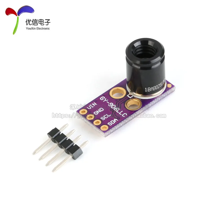 MLX90621 16x4 infrared array temperature sensor module IR array/GY-906LLC-621BAB