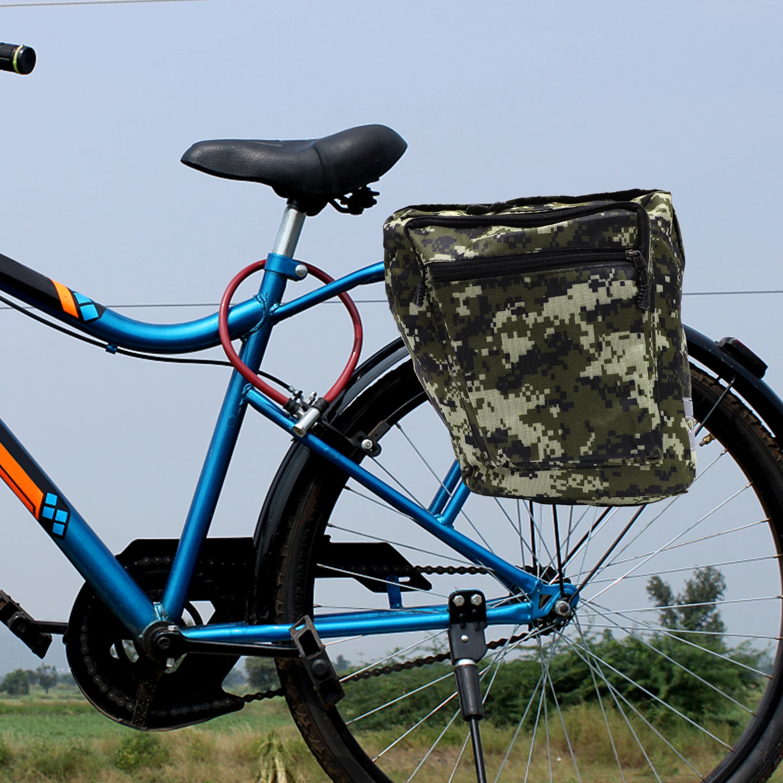 

camo rear seat bag camo rear bag trunk bag saddle bag