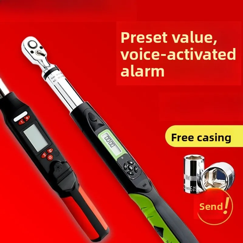 High Precision Preset Torque Wrench Adjustable Multiple Measurement Units Torque Wrench Adjustable Industrial Grade