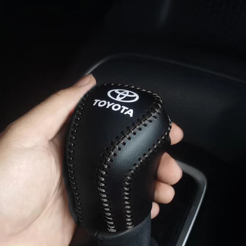 Car Interior Hoodie Gear Shift Knob Cover Manual Automatic For Corolla Levin 2023 2022 2021 2020 2019 2018 2017 2016 2015 2014