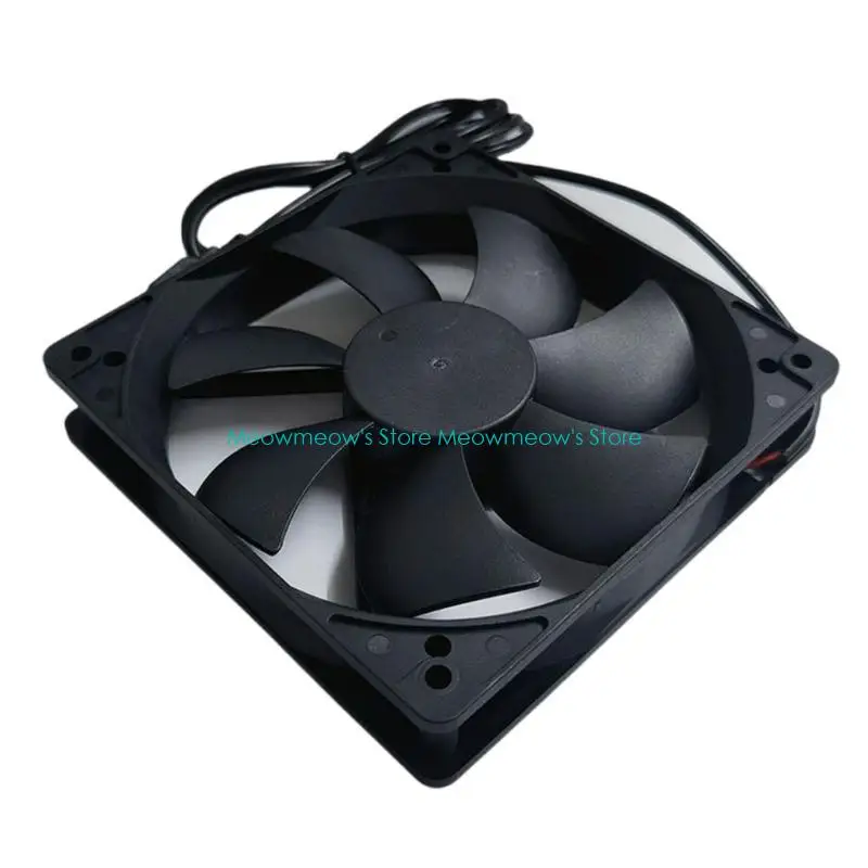 مروحة تبريد USB W91A لحالات الكمبيوتر الشخصي بسرعة وهادئة USB5V مروحة محرك بدون فرش