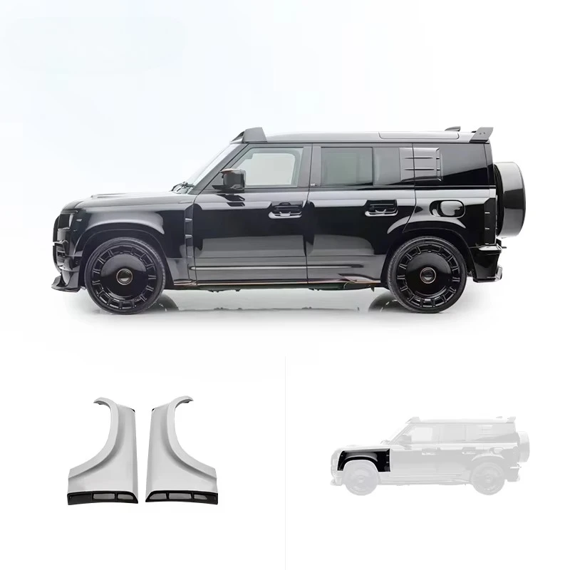 Car Modification MSY Style Carbon Fiber Fender Mudguard Suitable for Land Rover Defender 110 Body Kit Upgrade