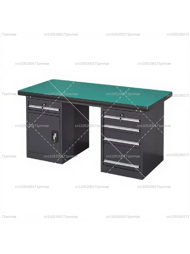 Heavy-Duty Stainless Steel Anti-Static Workbench, Factory Assembly and Maintenance Table for Industrial Workshops