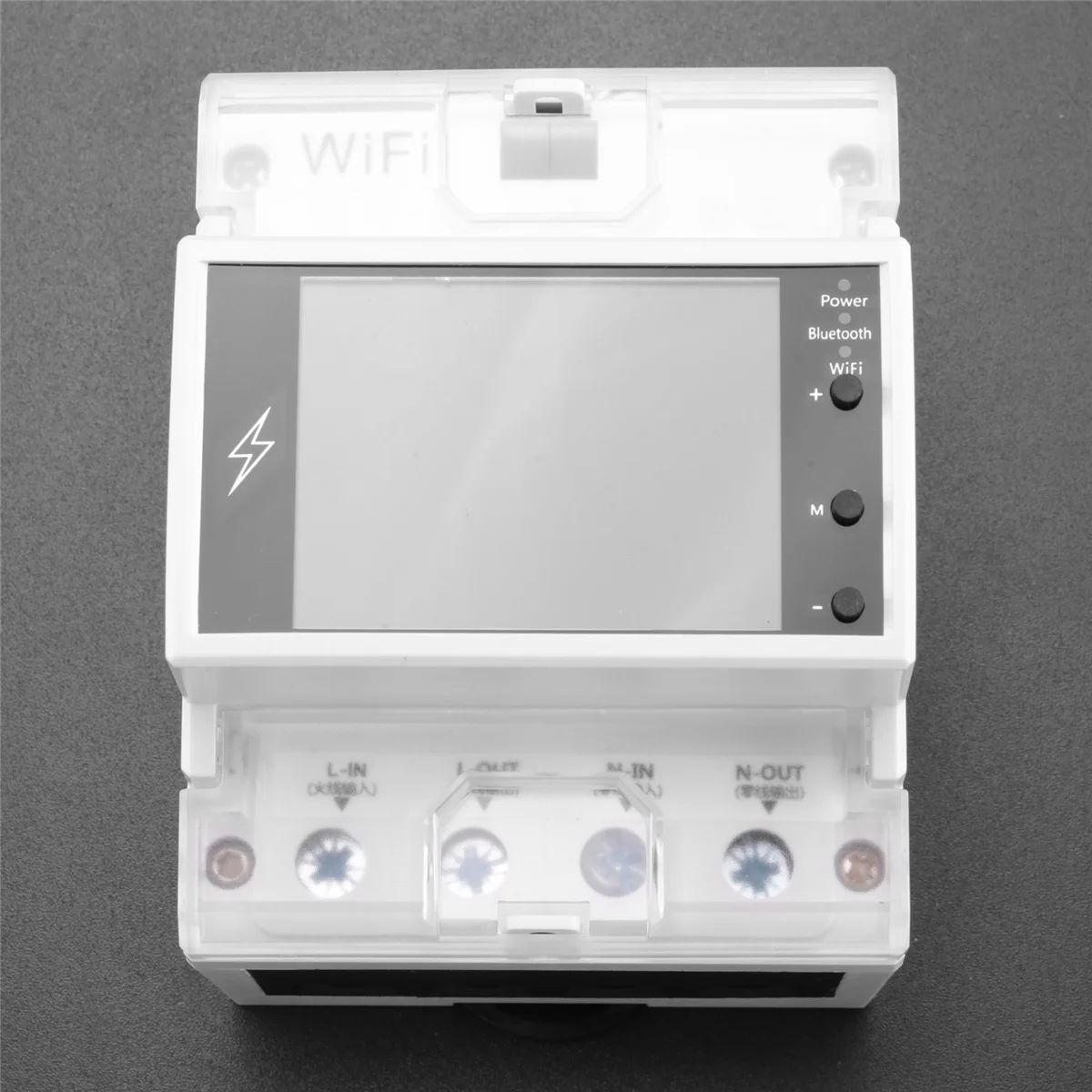 Medidor inteligente AT4PW 100A Tuya WIFI Din Rail AC 220V 110V, medidor de energía Digital, Monitor de energía eléctrica de voltaje