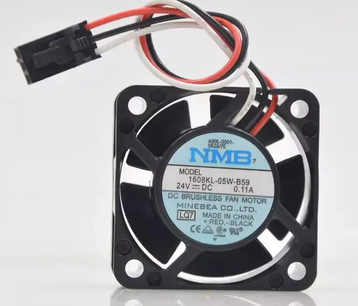 مروحة NMB Fanuc ، 1608kl-5w-59 ، 70 ، 24V ، 0.11A ، جديدة