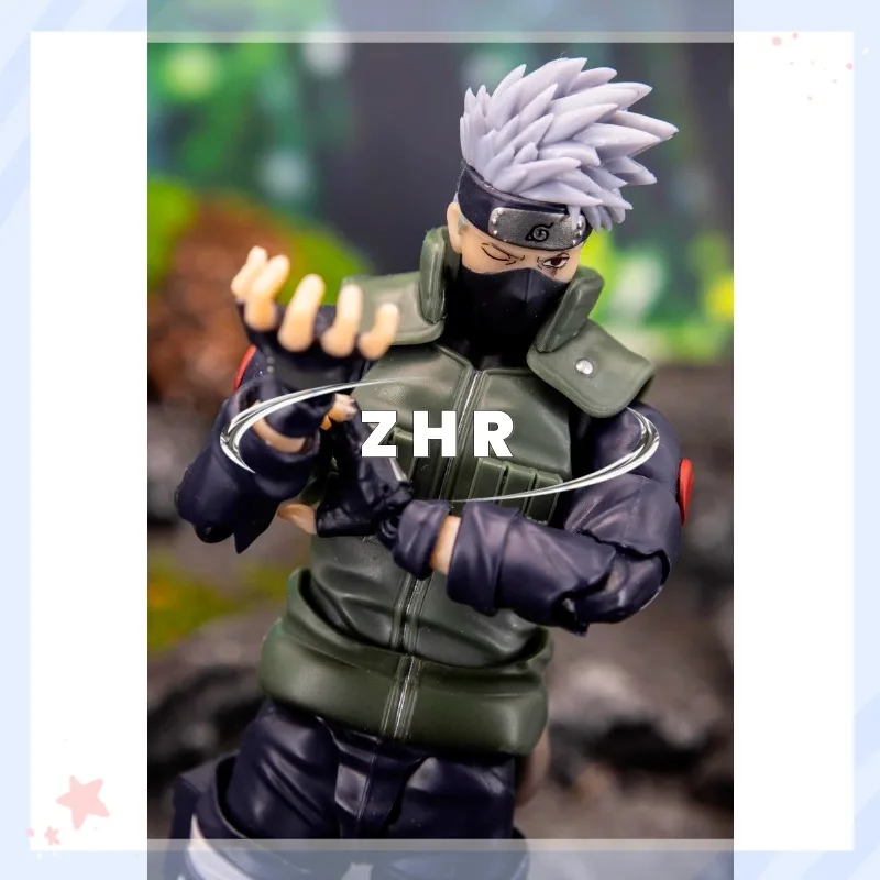 Shf Naruto Kakashi شكل متحرك ، نموذج رسوم متحركة ، شكل حركي ، مجموعة ألعاب هدية ، متوفر في المخزون ، hatoy