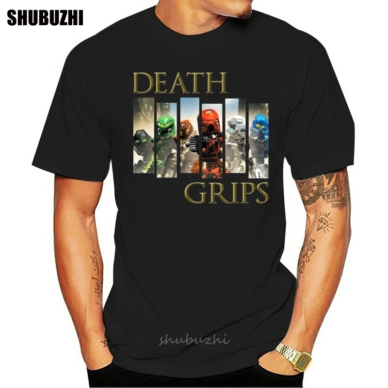 Death Grips of Bionicle Toa Mata T-Shirt cotton tshirt men summer fashion t-shirt euro size summer tshirt drop shipping