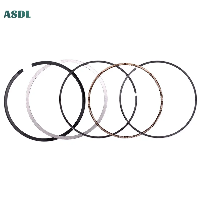 57.5mm 400CC Motor Engine 1/4 Cylinder Piston Rings Kit for KAWASAKI ZZR400 ZZR 400 90-03 ZRX400 1993-2003 ZRX400II  Ring Set