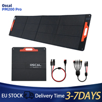 Oscal PM200 Pro 200W Foldable Solar Panel, 23% High Conversion Efficiency, IP67 Waterproof Level, Foldable & Portable