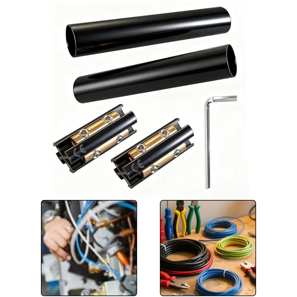 

2pcs Set Underground Cable Connector Kits For Direct Burial Connections Of 14/3 And 8/3 UF Cables 600V Universals