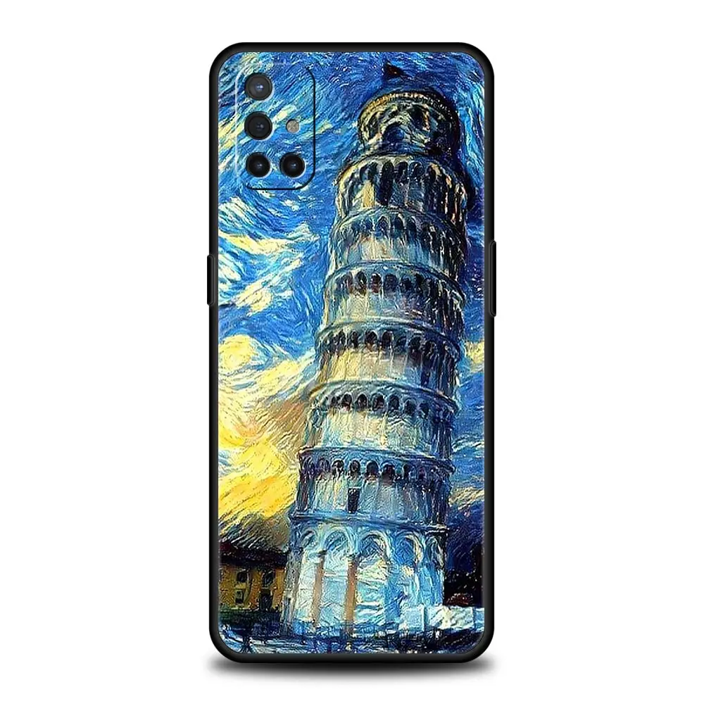 Phone Case For OnePlus 12 11 10 9 Pro 9T 12R 10R 9R 9RT 10T 8T 8 7 6T 7T Nord 2T CE 2 5G N200 N10 Cover Starry night van gogh
