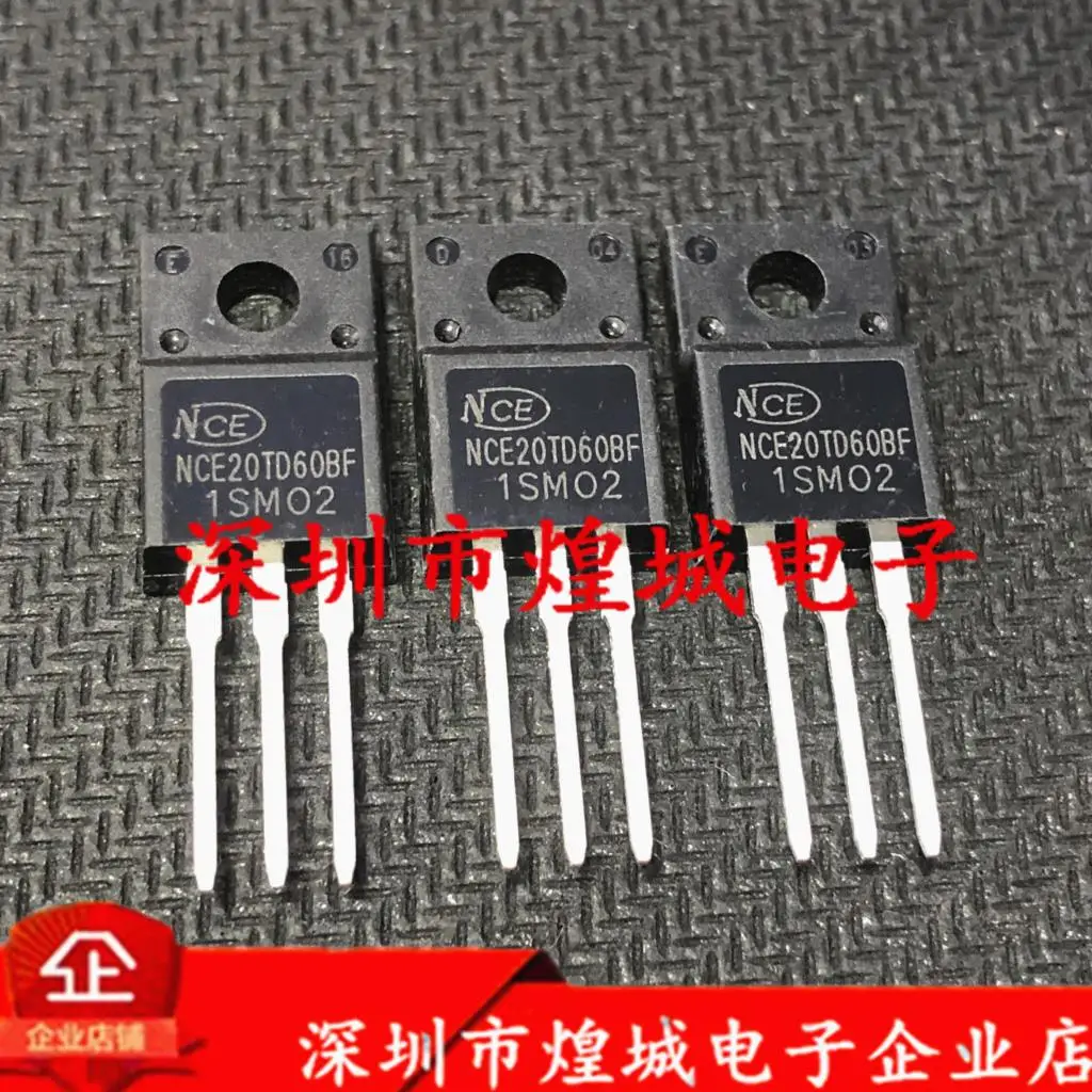 10PCS/Lot NCE20TD60BF 20A/600V TO-220F IGBT Really Stock Original Best Quality Fast Shipping 100%Test