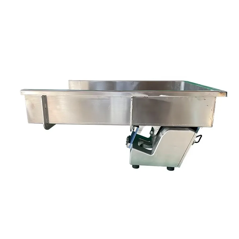 Electromagnetic Vibratory Feeder Motor 60KW Dual Voltage Multi-purpose Trough Design Food Packaging Machinery