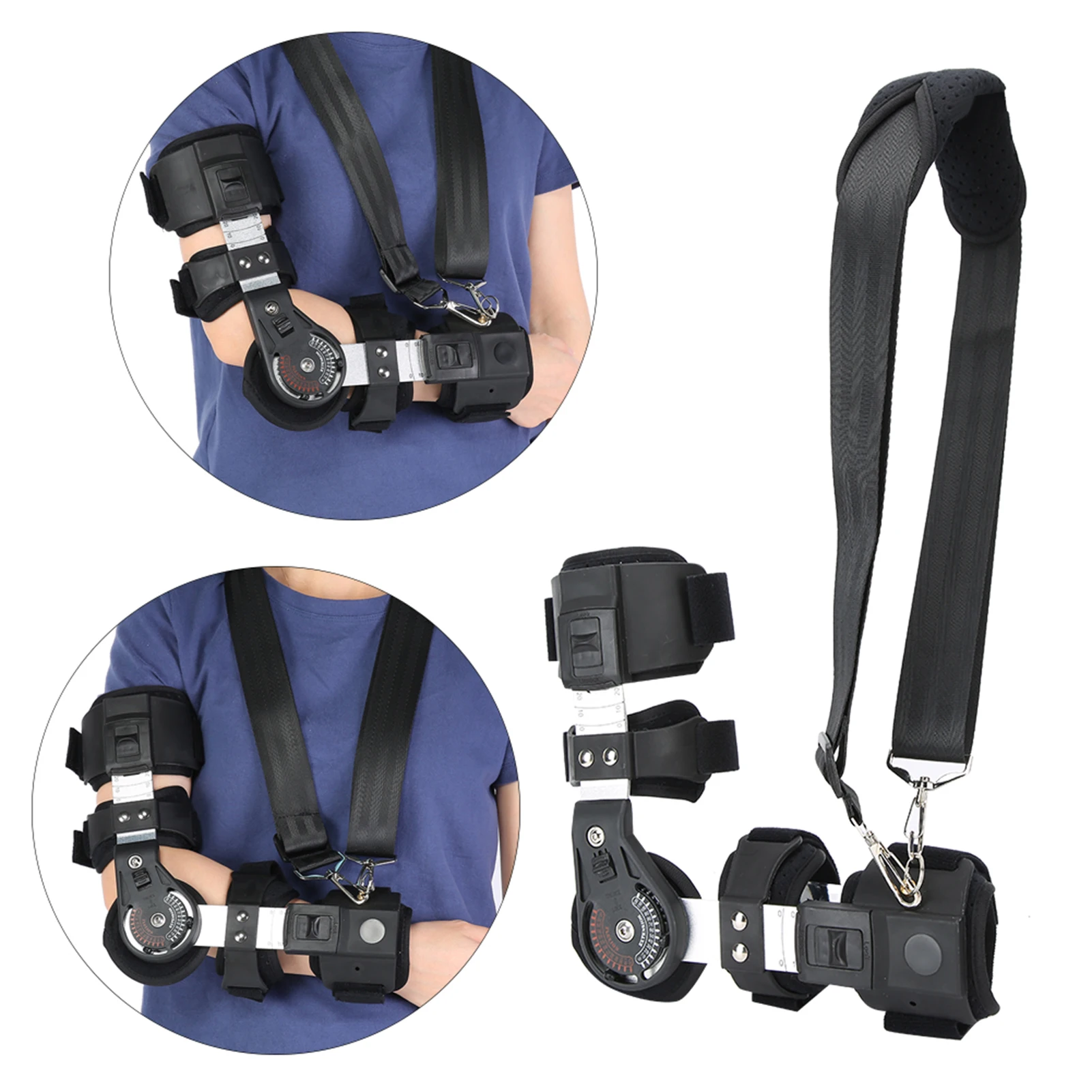 

Elbow Brace Adjustable Breathable Elbow Fracture Rehabilitation Support Brace Adjustable Elbow Brace Elbow Fracture Brace