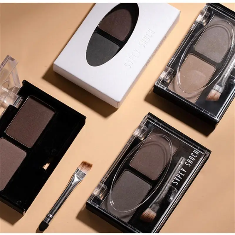 Eyebrow Powder Eyebrow Cream Long Lasting Waterproof Brow Powder Palette Eye Brow Enhancers Cream Cosmetics Make-up for Women