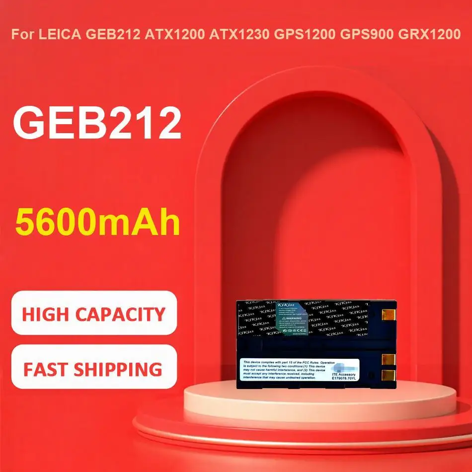 

GEB212 Battery For LEICA GEB212 ATX1200 ATX1230 GPS1200 GPS900 GRX1200 Total