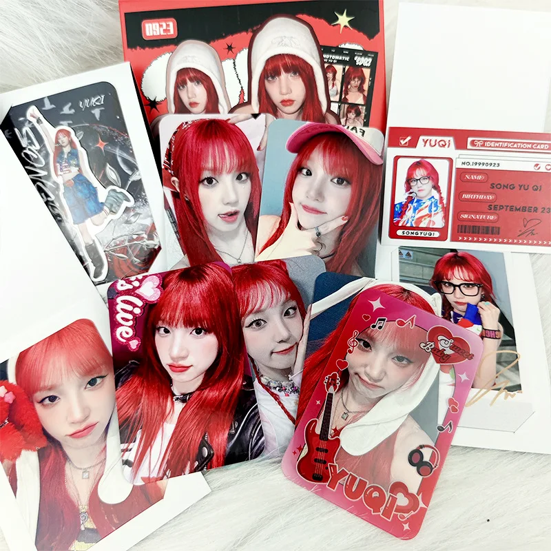 Imagem -04 - Idol Photocard Gide Coleção id Card Álbum de Fotos Fanmade Coleção de Cartões de Colecionador Idol Shuhua Soyeon Yuqi Miyeon g I-dle