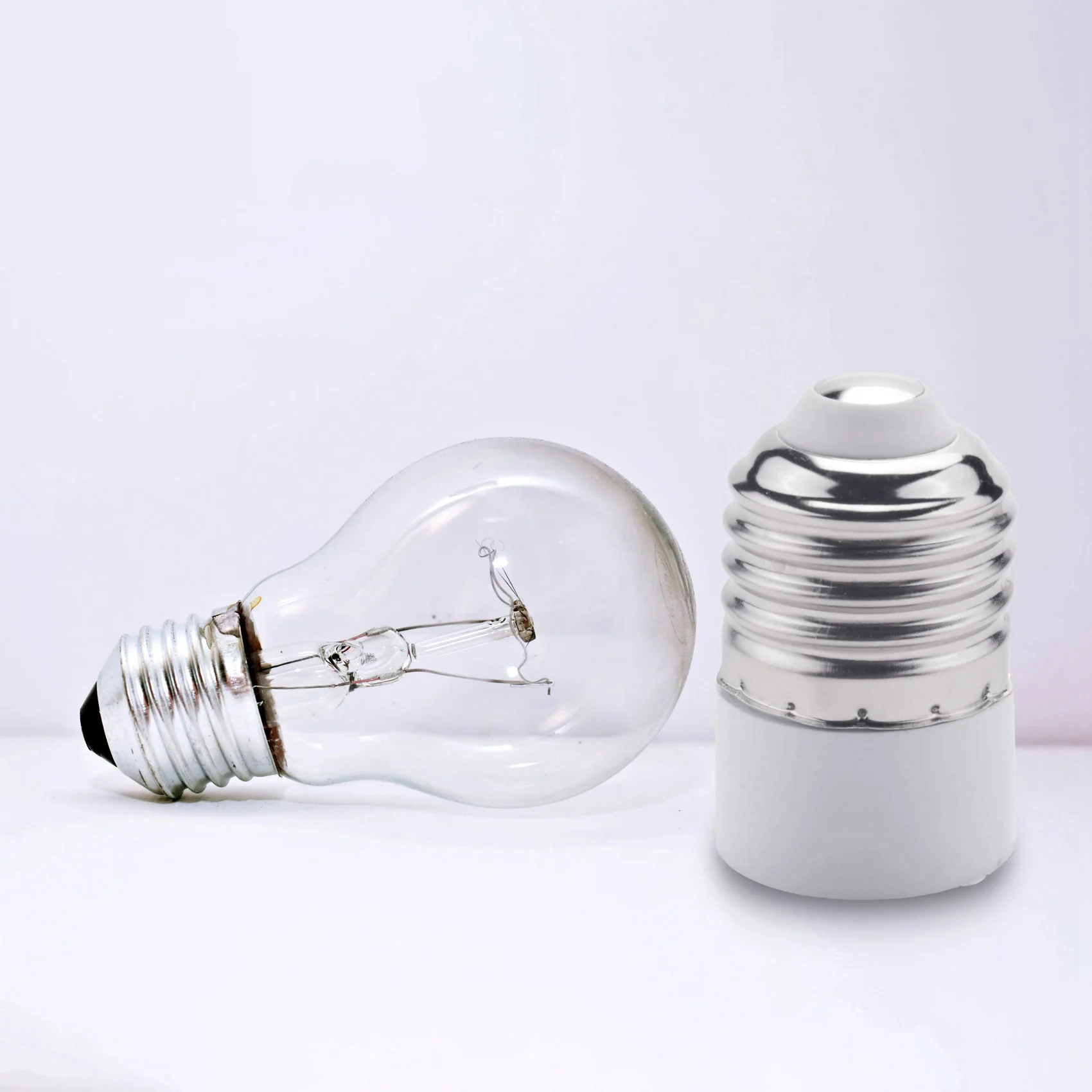 Adaptateur d'ampoule de lampe LED, Base E27 à E14, convertisseur YDH