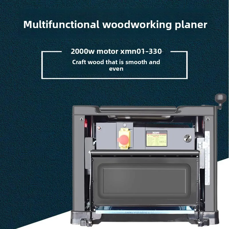 

TLF Single-Sided Woodworking Planer with Lightweight Stand Blade Planer for Solid Wood Home Decoration Electric 220V