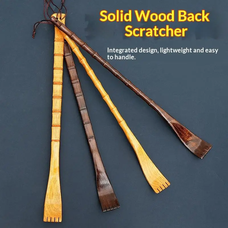 Back Rake HouseholdWooden Body Massage Health Products Handle Wooden Back Scratcher Massager