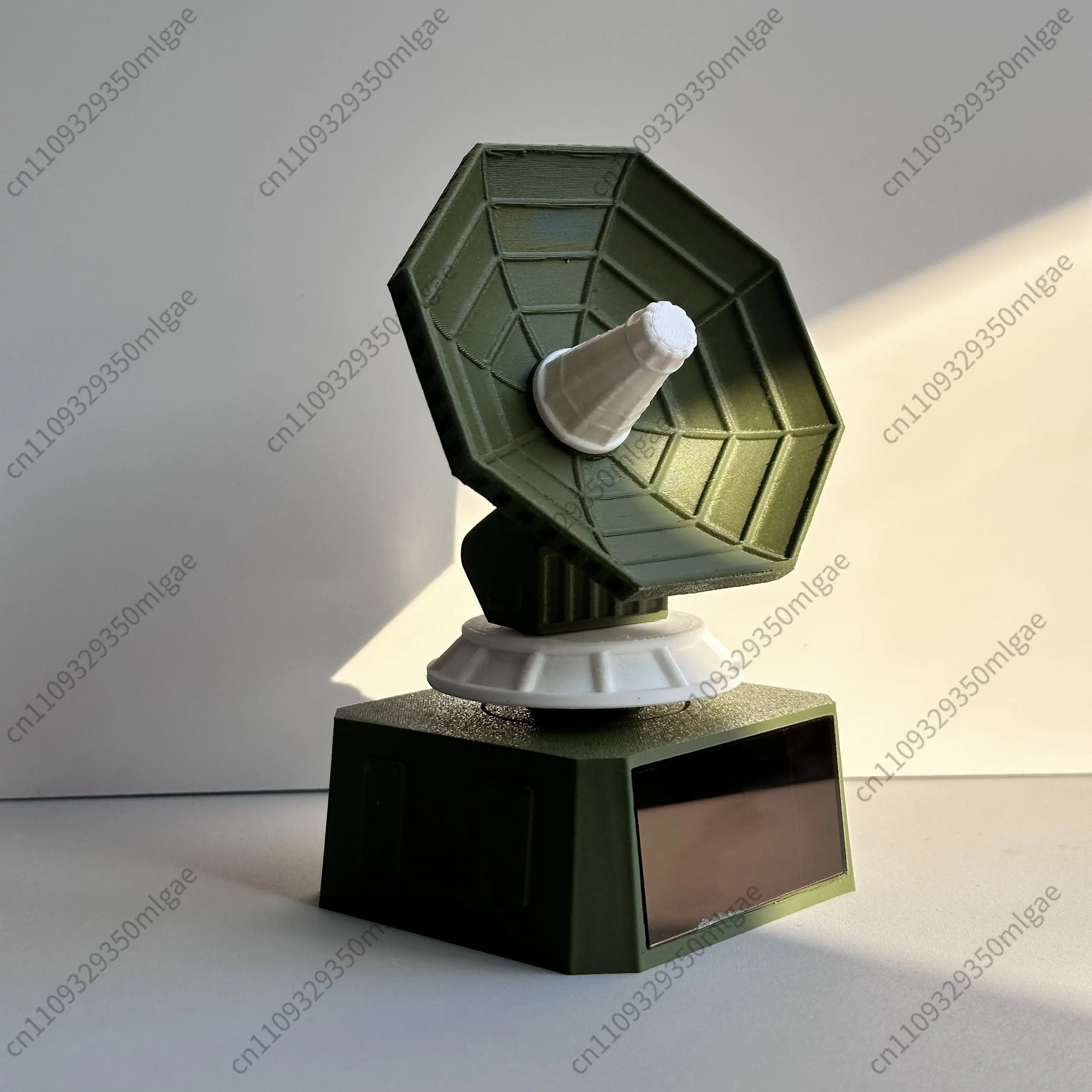 Solar Powered Car Mounted for  1130 Close Range Cannon Ornament Car Model Car Ornament