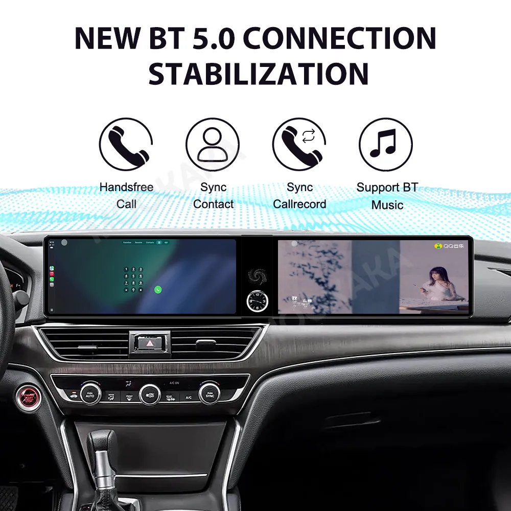 Touch Screen Car Radio For Honda Accord Inspire 2018-2022 Android GPS Automotive Multimedia Auto Radio Stereo Receiver Head Unit