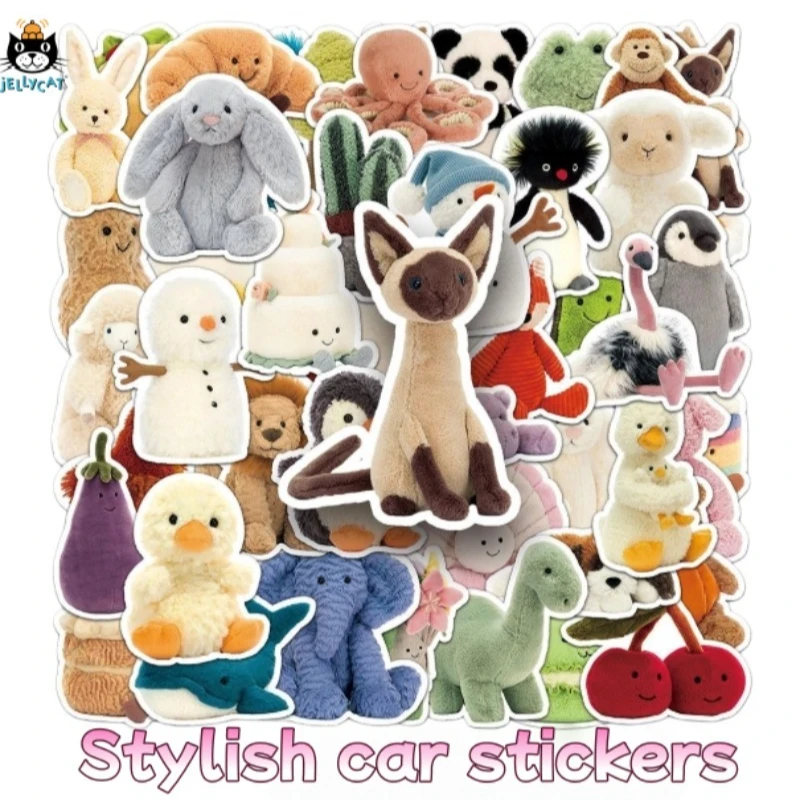 

Наклейки для автомобиля Jc, милые и персонализированные, стильные, кавайные, прочные, креативные наклейки для автомобиля, подарки для друзей на праздники.