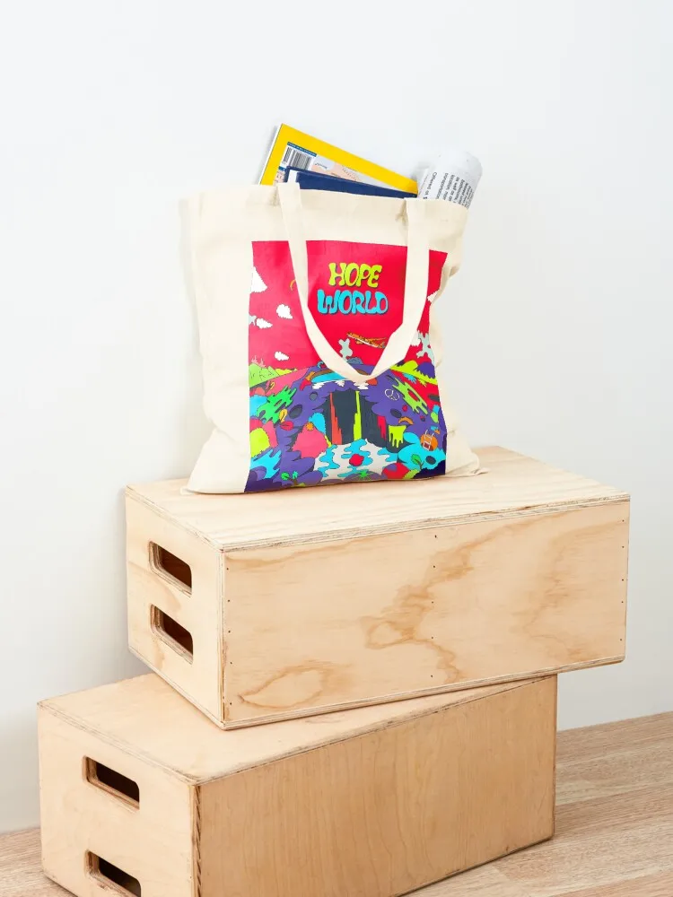 Hope World Tote Bag free delivery bags custom bags large size bags tote bag men's
