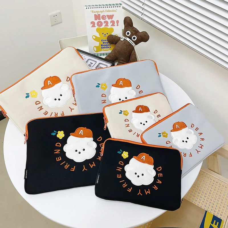 Cute cloud ipad laptop bag 11/13 inch inner bag protective sleeve clutch bag