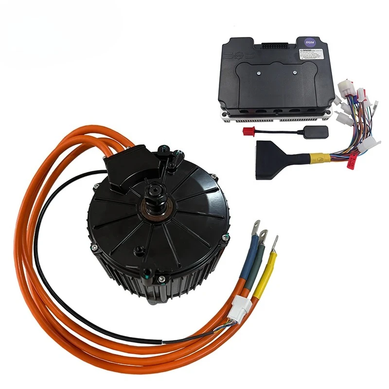 QS165 50H Hall Sensor 10KW PMSM QS Mid-Drive Motor with Fardriver ND721000 Controller For Sur-ron Light Bee Moped