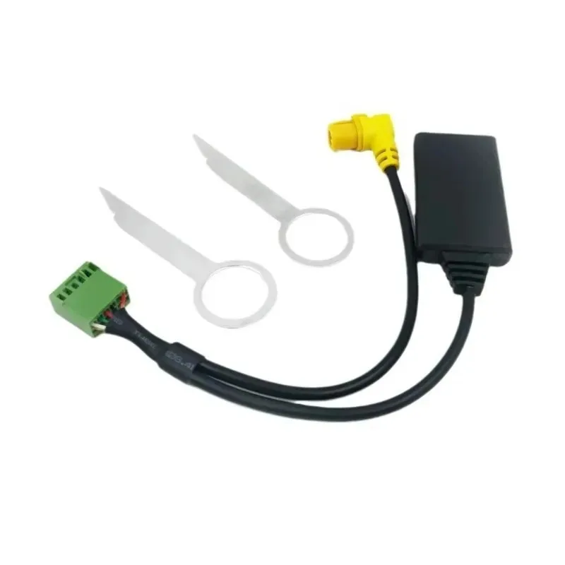 TRD For Audi A4 A6 Q5 Q7 A5 S5 3G AMI 12Pin Bluetooth 5.0 AUX Cable Adapter Wireless Audio Input Replacement