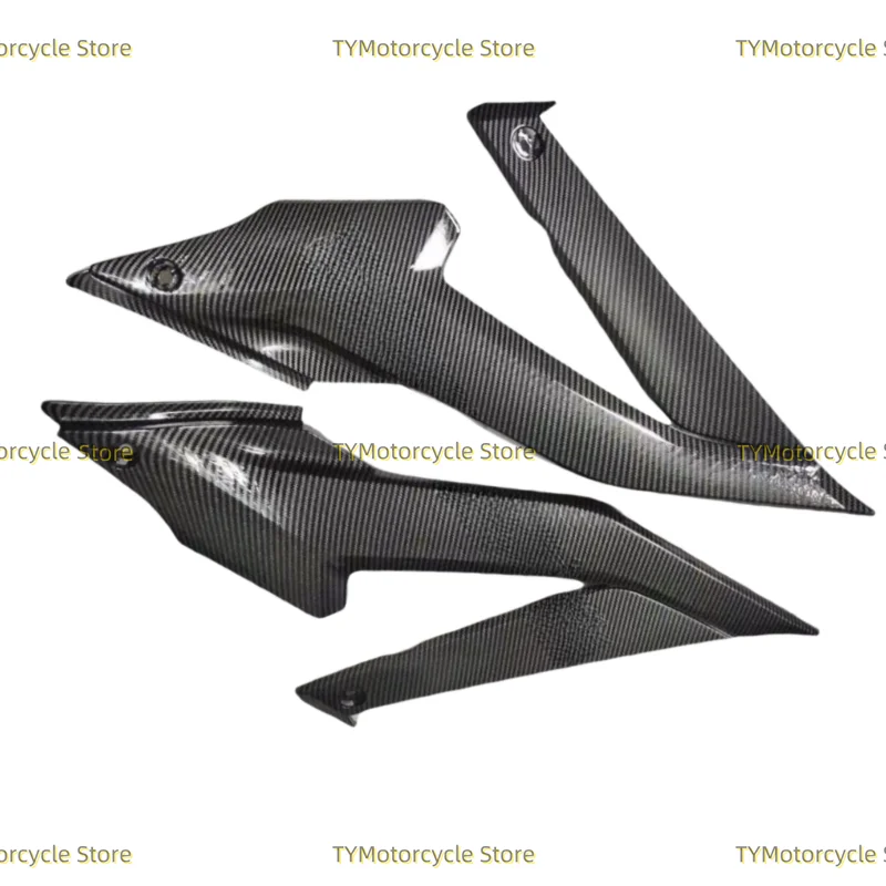 Gas Fuel Tank Protection Plate Fuel Tank Side Cover Plate Side Fairing Fit For YAMAHA YZF-R25 YZF-R3 YZFR25 YZFR3 2019-2024