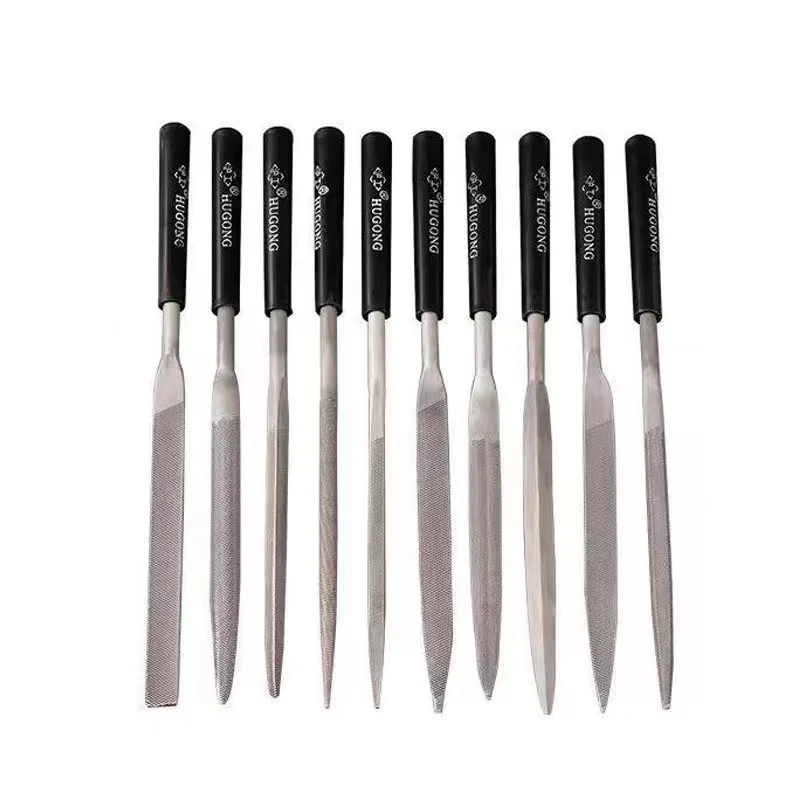 10pcs 140mm Mini Needle File Set DIY Wood Rasp File Needle Jewelry Polishing Carving Diamond File Handy Tools Ceramic Crafts