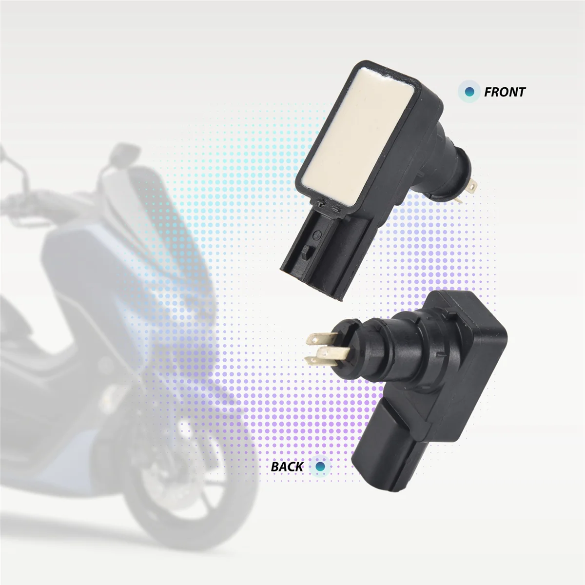 Motorcycle IC Fuel Pump Assembly Brushless Fuel Pump Controller Suitable for Yamaha Aerox/Nmax/Mxi/Mio125/125S