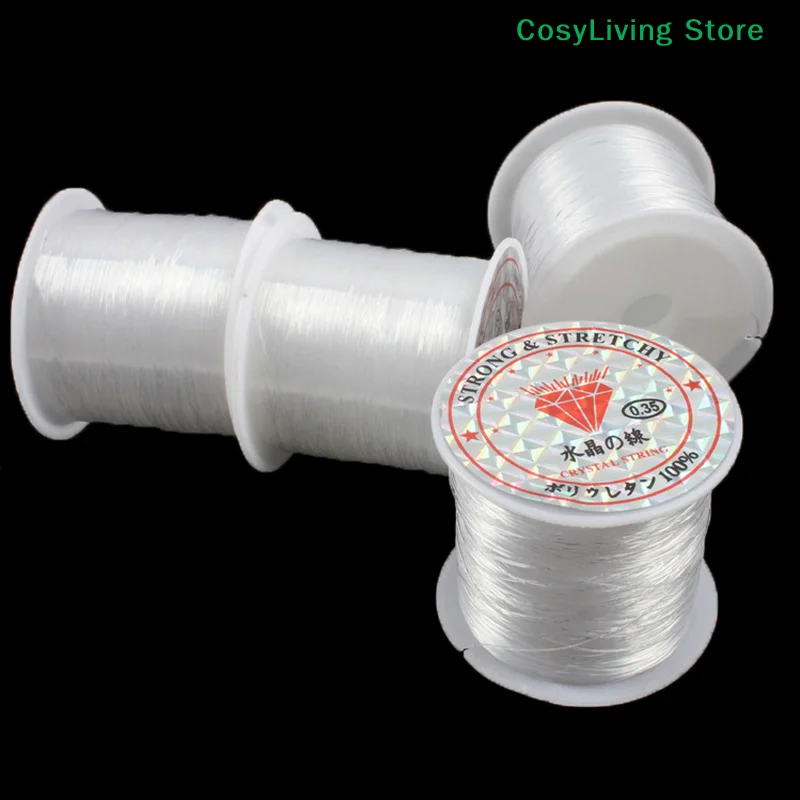 Nylon Invisible Thread Fishing Wire 50m Clear Hanging Balloons Wire Jewelry Christmas Garland Thread Birthday Party Decoration