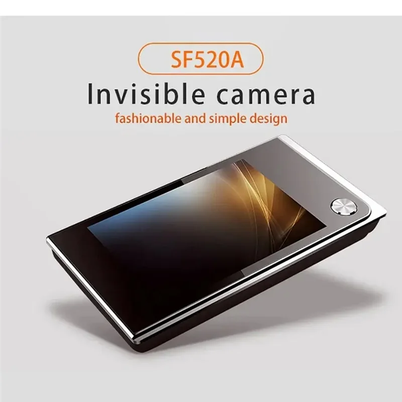 Câmera digital 120 da porta do visor do olho mágico da campainha de 3,5 polegadas °   LCD 2 milhões de pixels HD Kitty Eye Door Bell Monitor externo durável