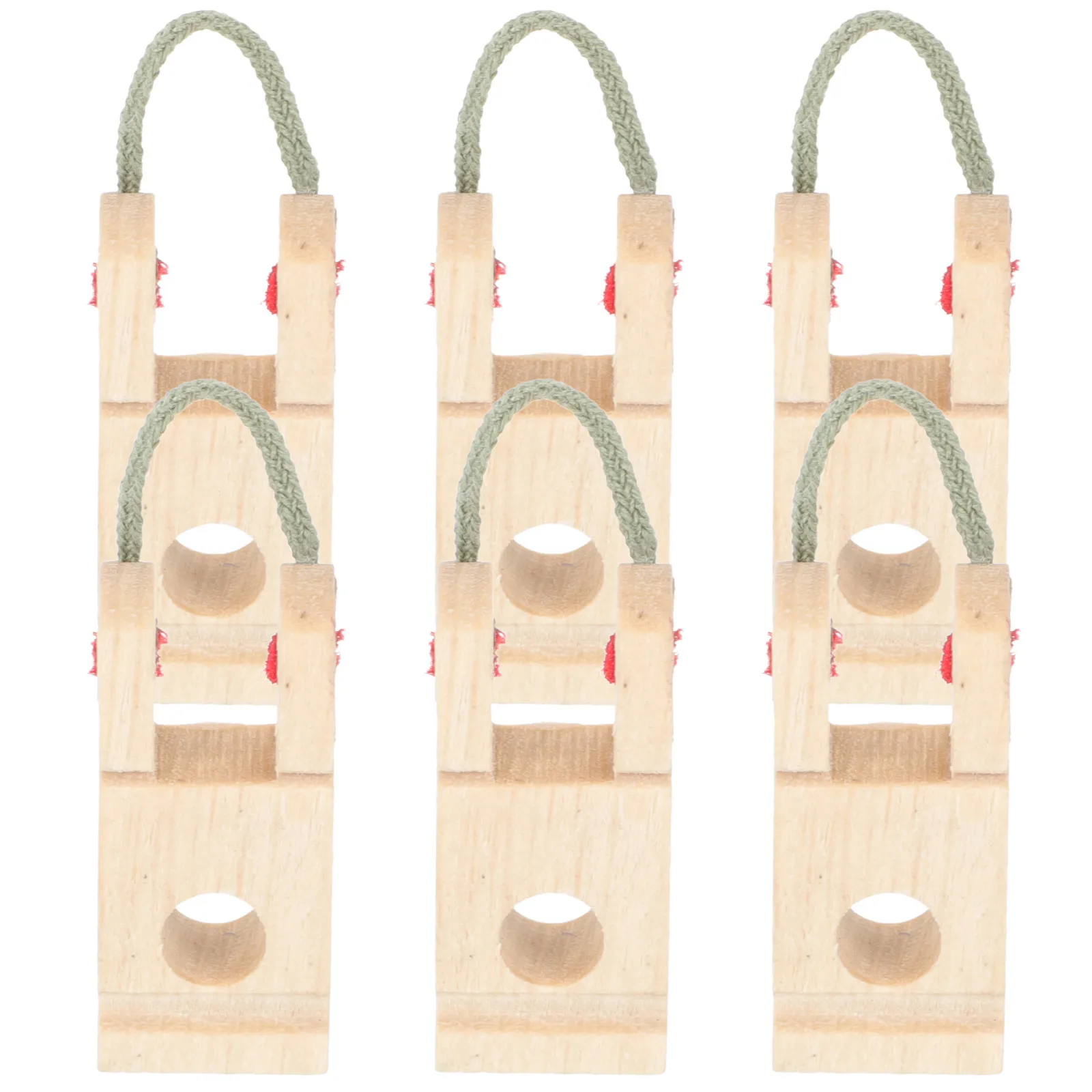 

6pcs Piano Butt Flange High-Grade Wood Hemp Rope Maintenance Tool For 88 Keys Piano Tuning Supply Linkage Shaft Bracket