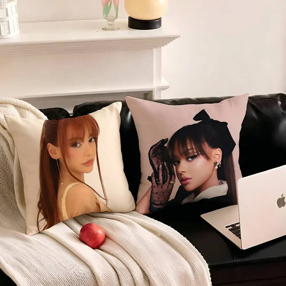 1pc Singer A-Ayliva Pillow Case Fashion Square Pillowcase Bedroom Sofa Room Ins Decoration Leisure