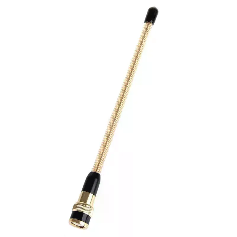 /&/136 To 174MHz Flexible Spring Radio Antenna BNC Connector High Signal Gain Replacement Antenna For Handheld Two Way Radio