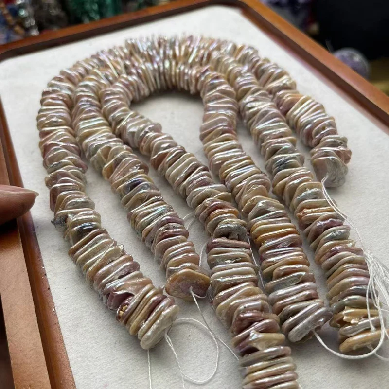 

Жемчужины барокко натурального розового цвета, прямоугольные, 16 дюймов, 12x16 мм, с центральным отверстием, на нити