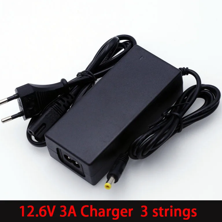 12.6 V 3A 18650 Lithium battery Pack Charger 3 String Constant current constant voltage 12V Polymer Lithium Charger