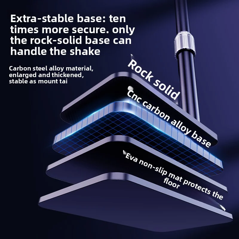 حامل الهاتف المحمول والكمبيوتر اللوحي، متعدد الوظائف، للتصوير العلوي والبث المباشر ومشاهدة مقاطع الفيديو والتلفزيون بجانب السرير #6